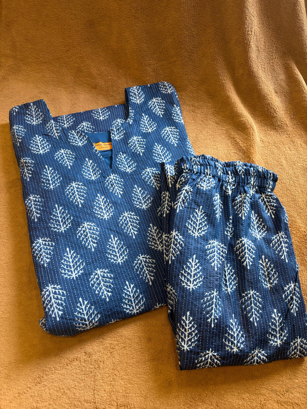 Kantha Cotton Coord set