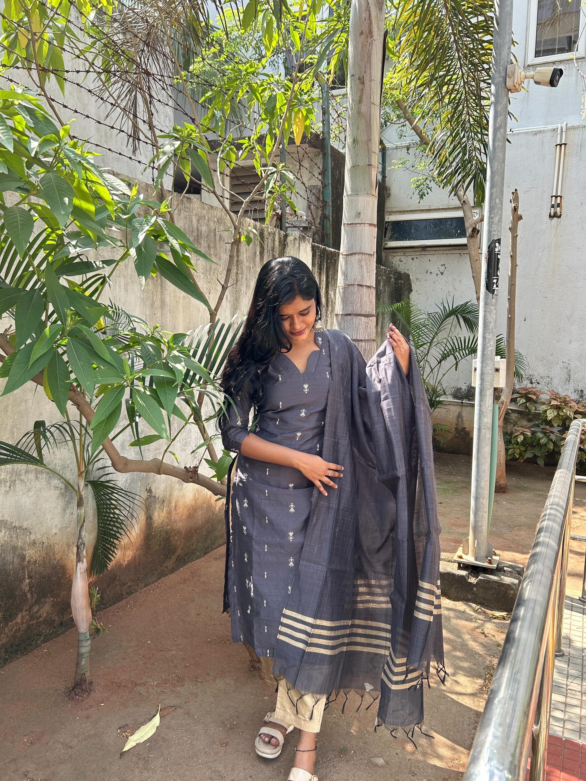 PREMIUM RAW SILK 3 PIECE SET