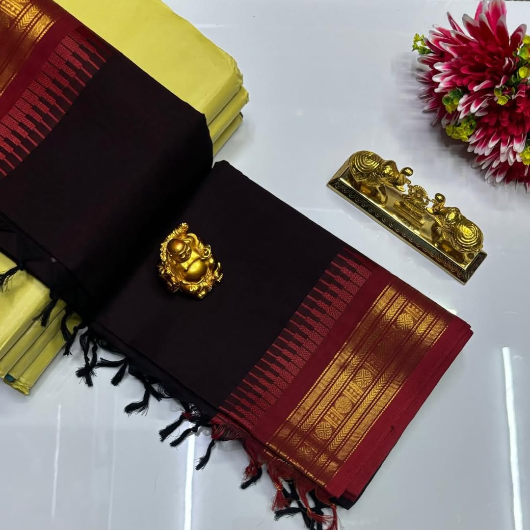CHETTINAD COTTON SPECIAL KANCHI COTTON SAREE