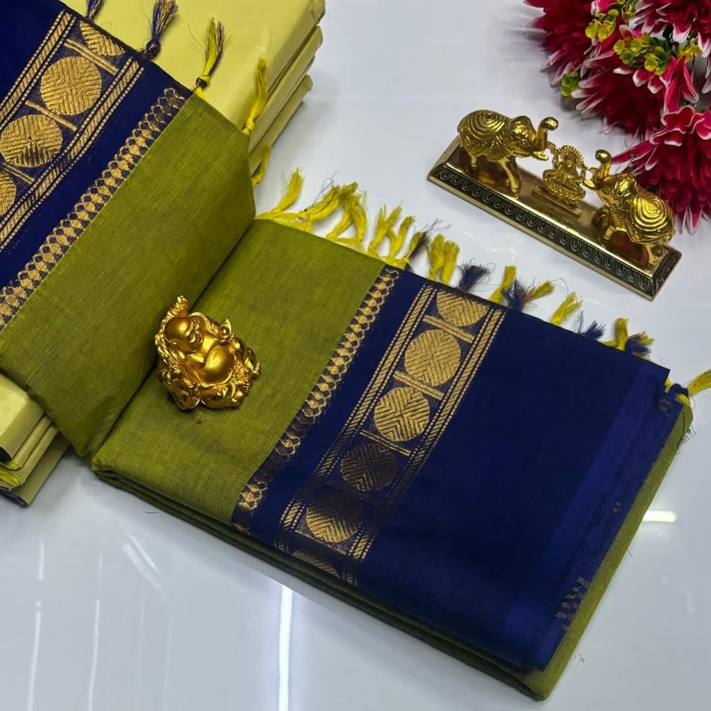 CHETTINAD COTTON SPECIAL KANCHI COTTON SAREE