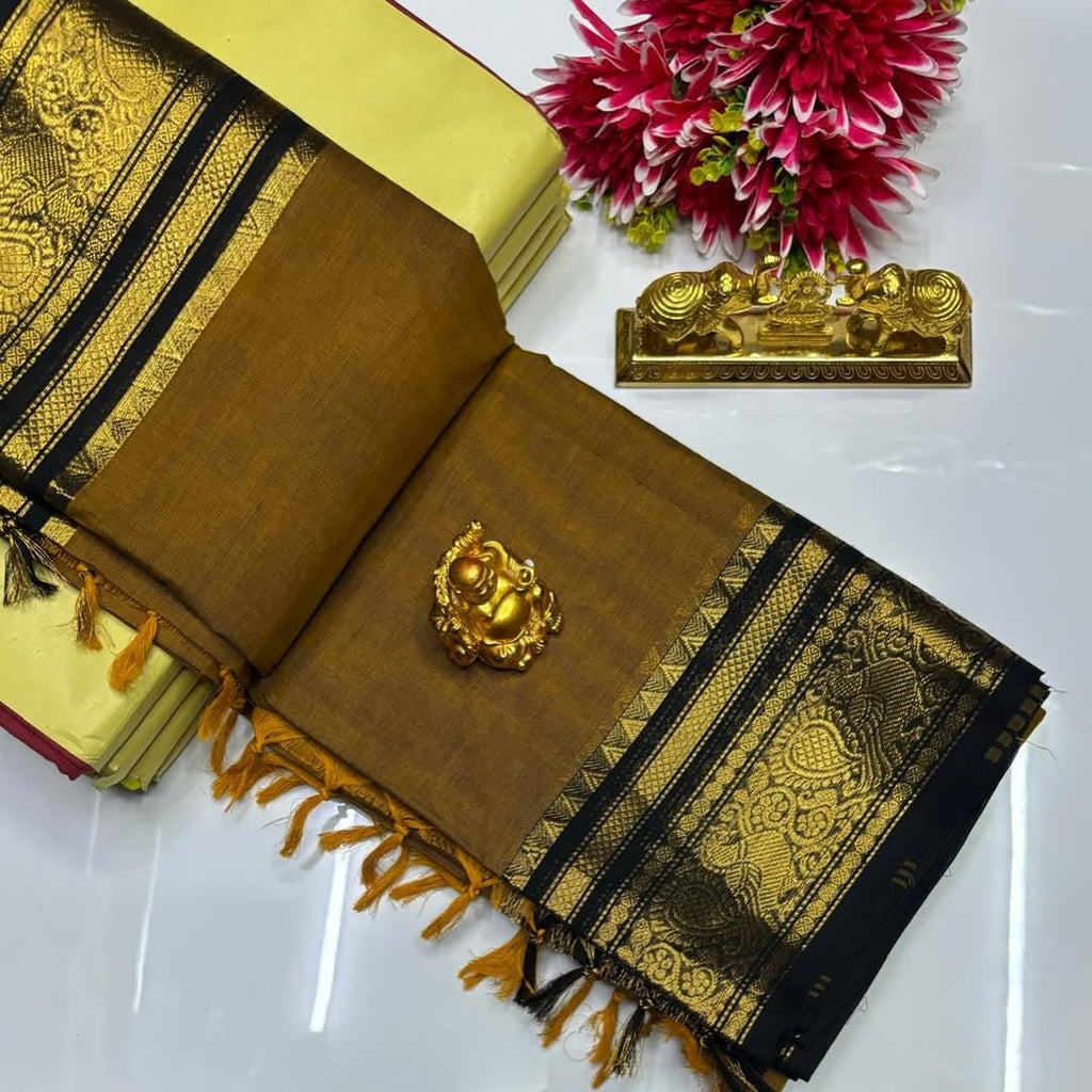 CHETTINAD COTTON SPECIAL KANCHI COTTON SAREE