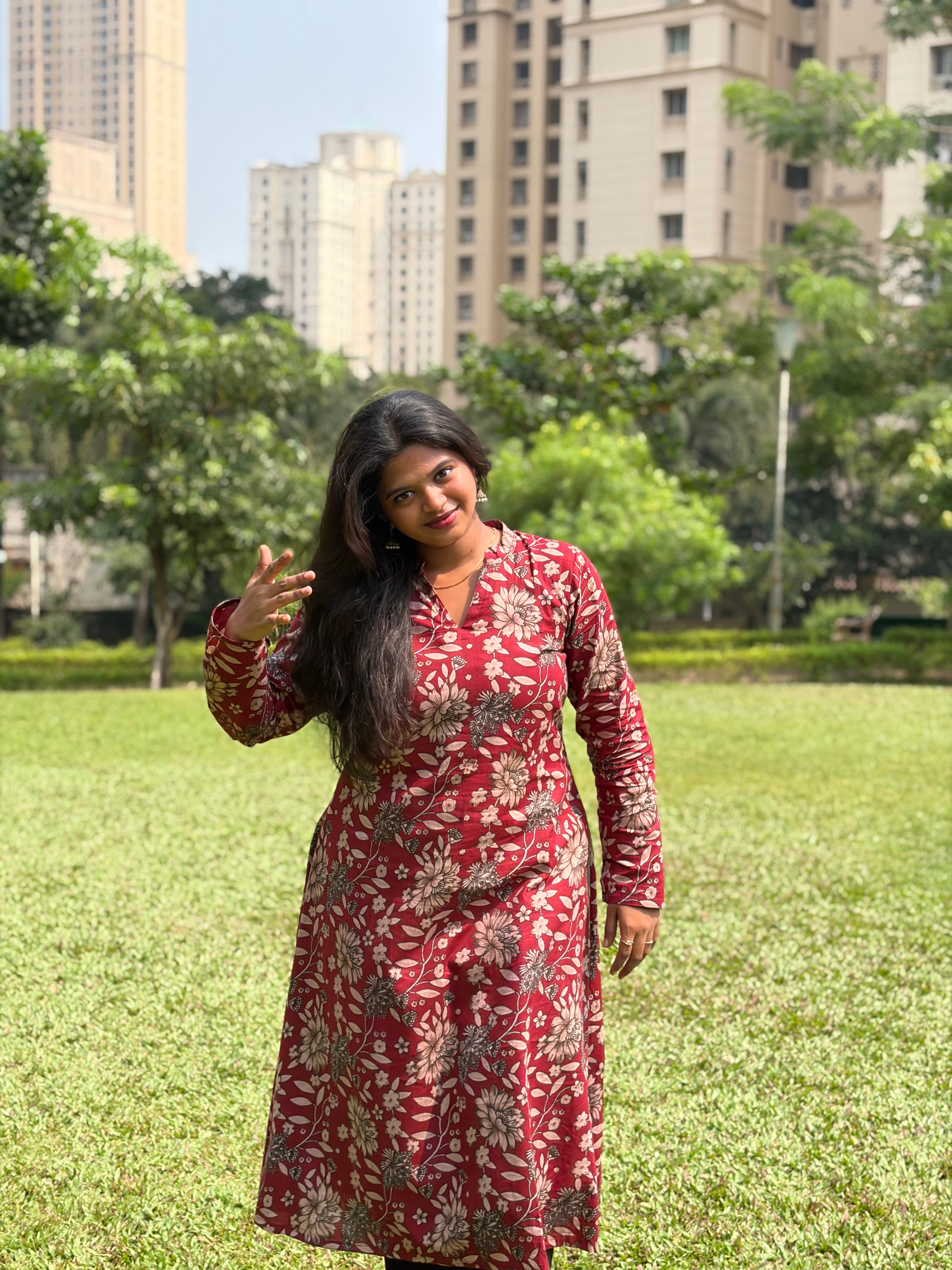 INAYA - Jaipur Cotton A-line Kurti
