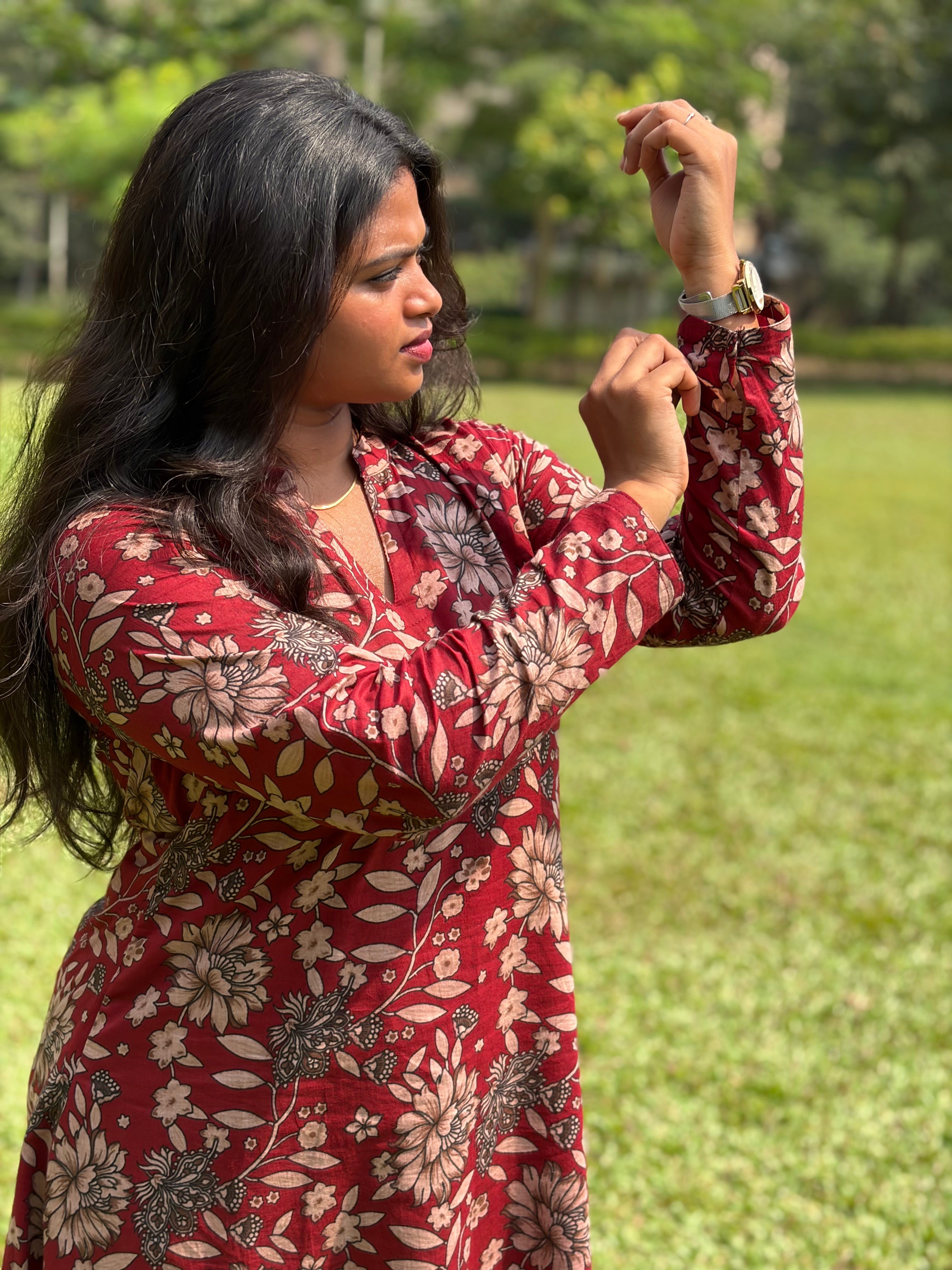 INAYA - Jaipur Cotton A-line Kurti