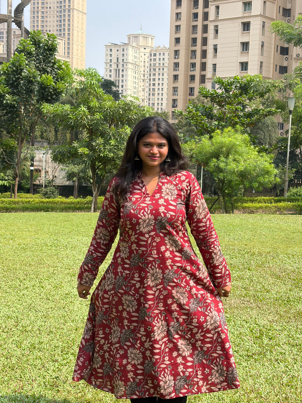 INAYA - Jaipur Cotton A-line Kurti