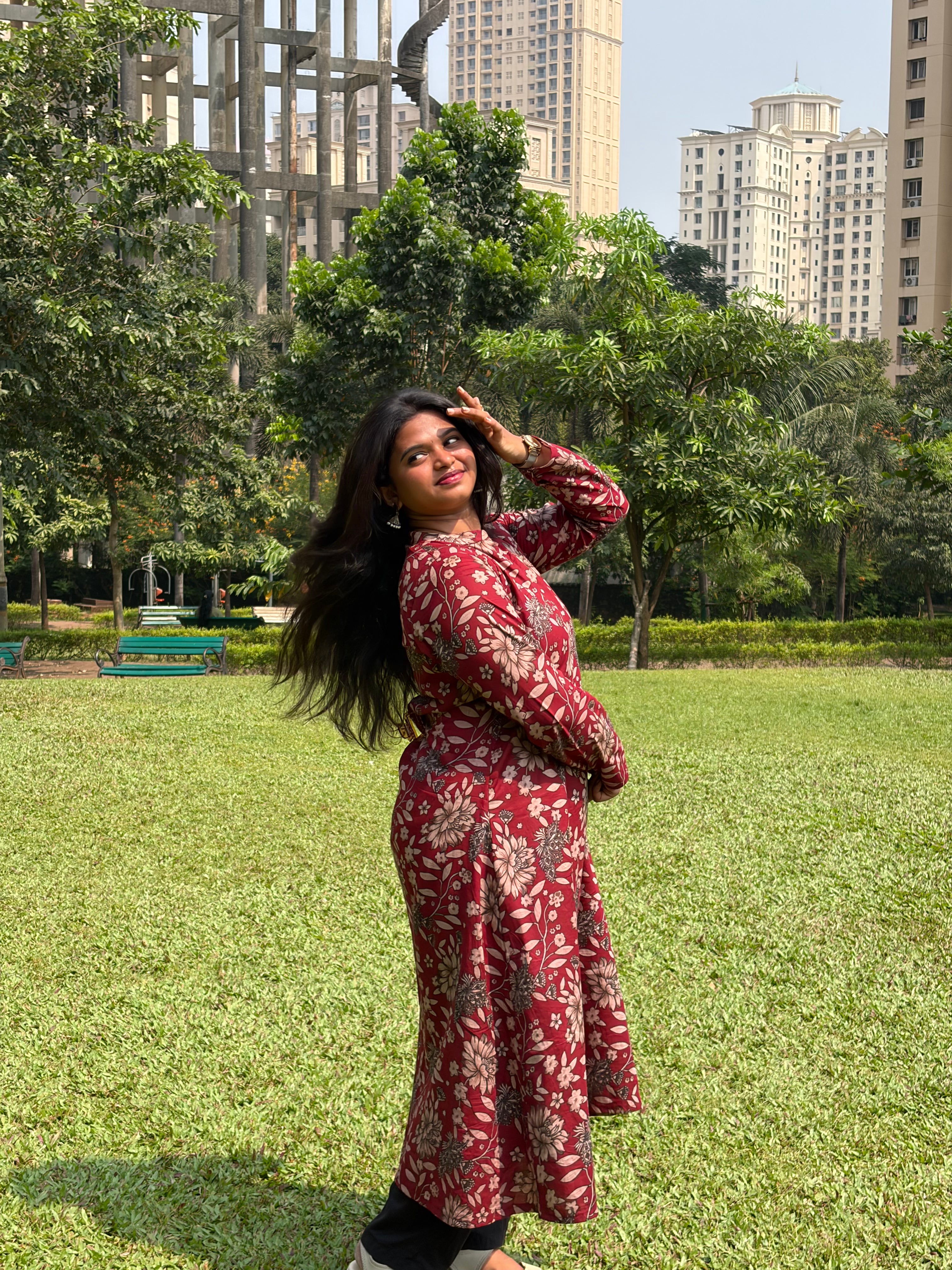 INAYA - Jaipur Cotton A-line Kurti