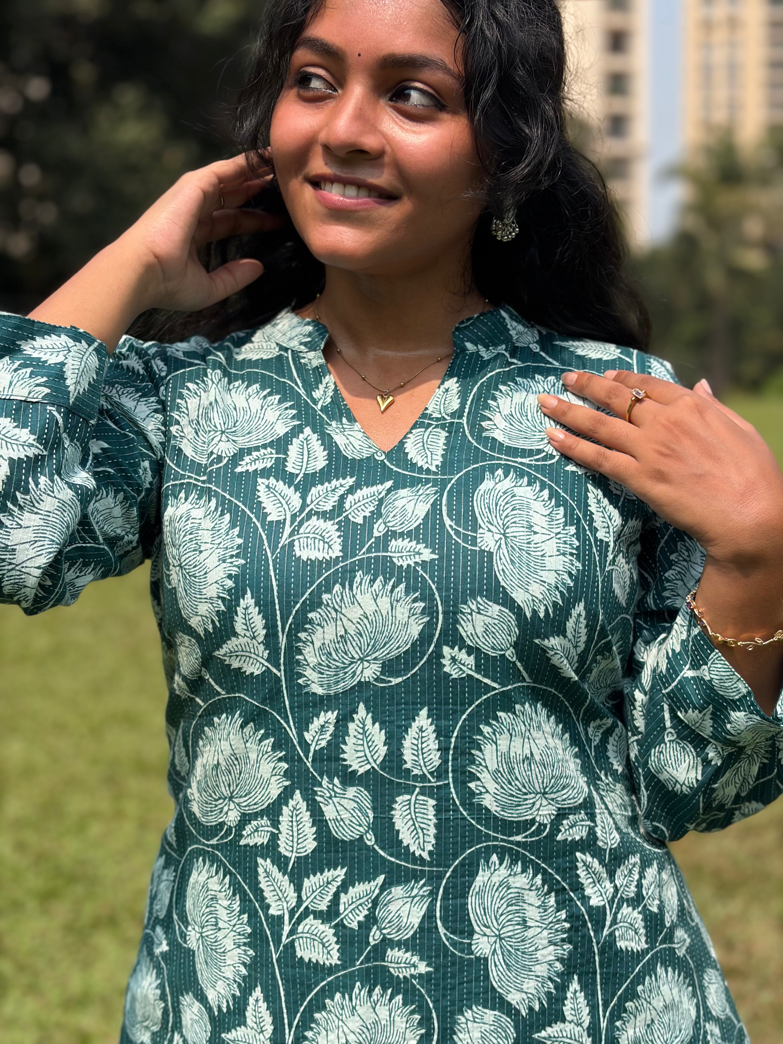 Myra - Kantha Cotton Co-Ord set