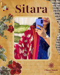 RAW SILK KURTI WITH PEN KALAMKARI DUPATTA